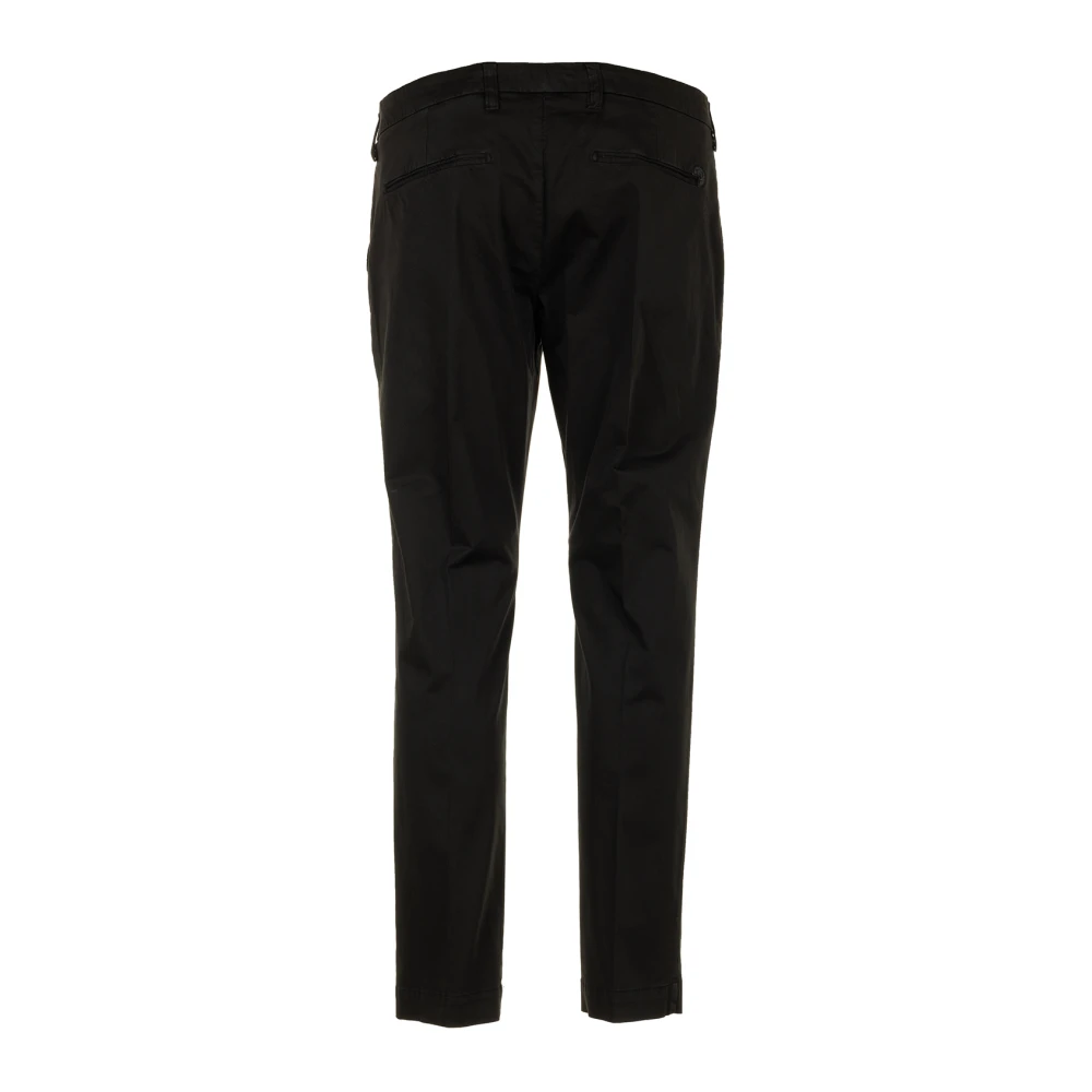 Entre amis Zwarte Broek Amerika Kort Black Heren