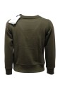 pull-en-coton-vert-fonce