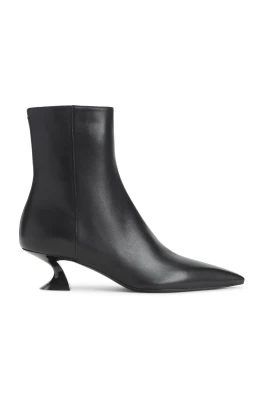 Midnight Step Läder Ankelboots