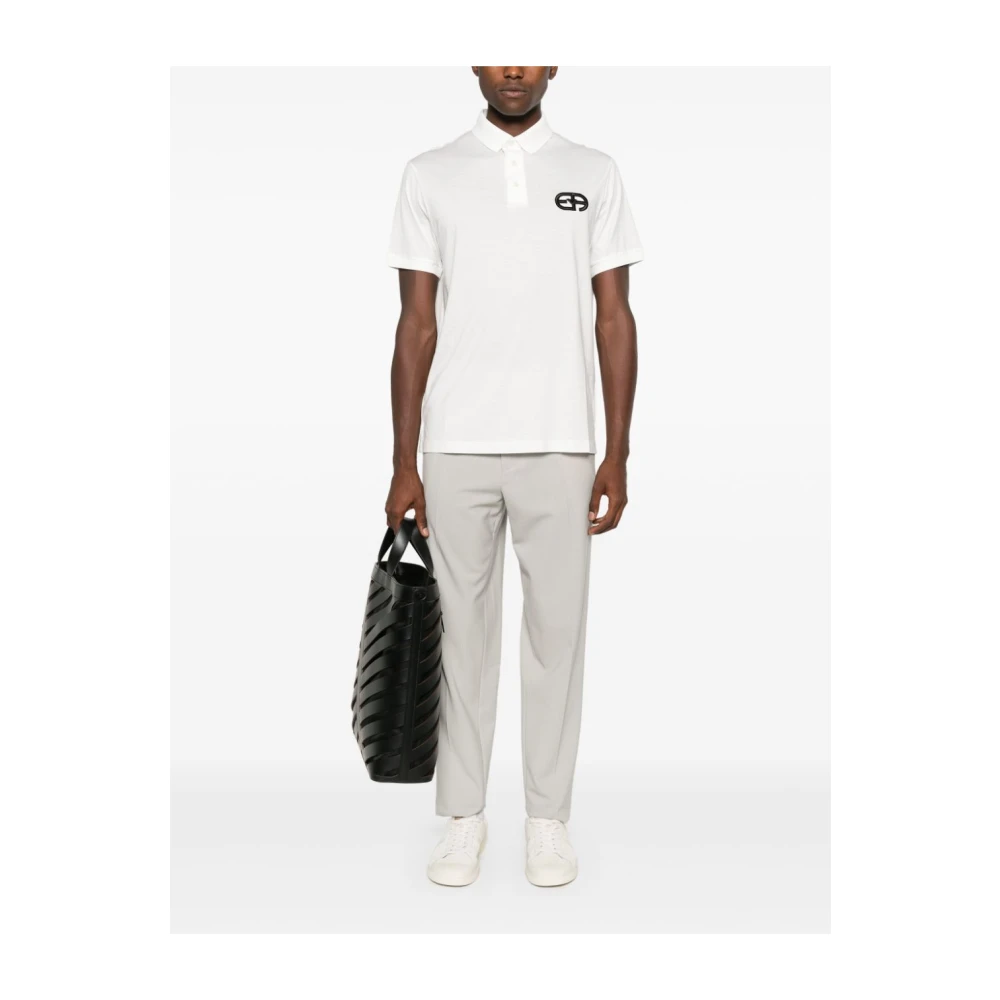 Emporio Armani Witte T-shirts en Polos White Heren