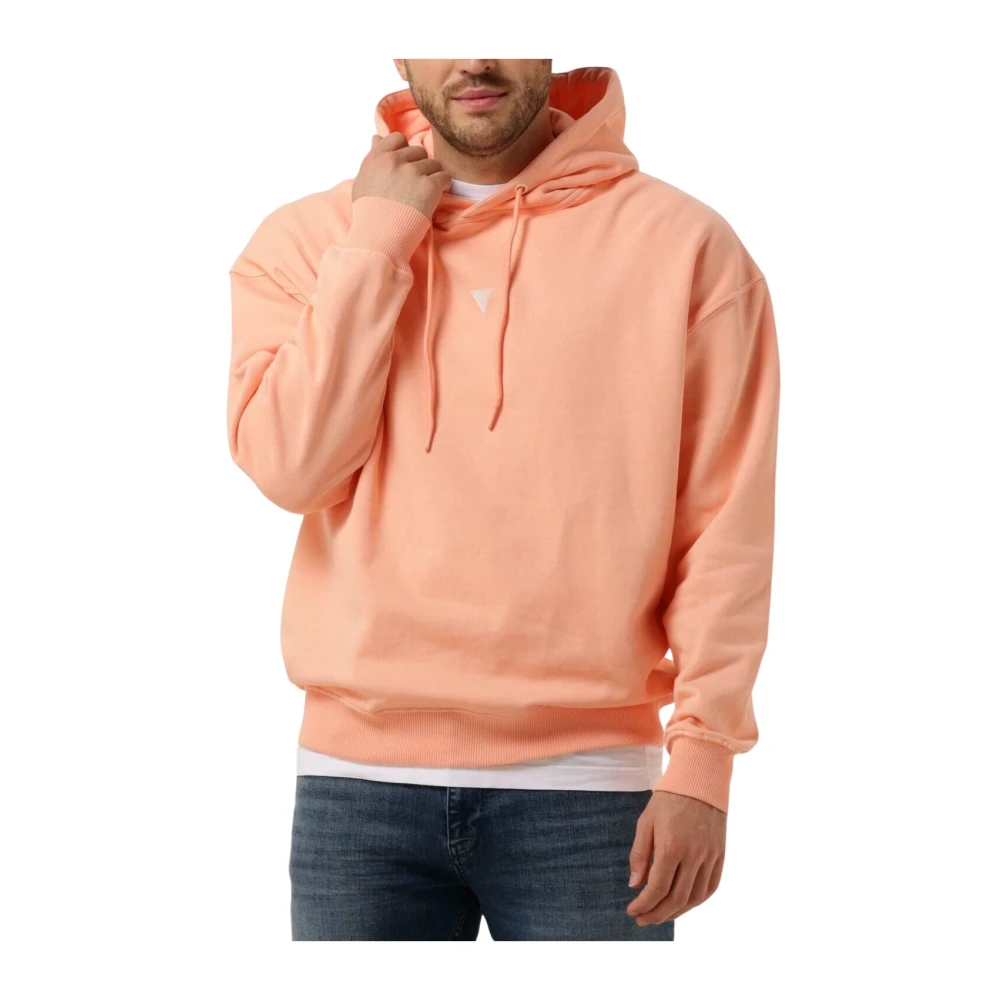 Pure Path Heren Hoodie met Achterprint Orange Heren