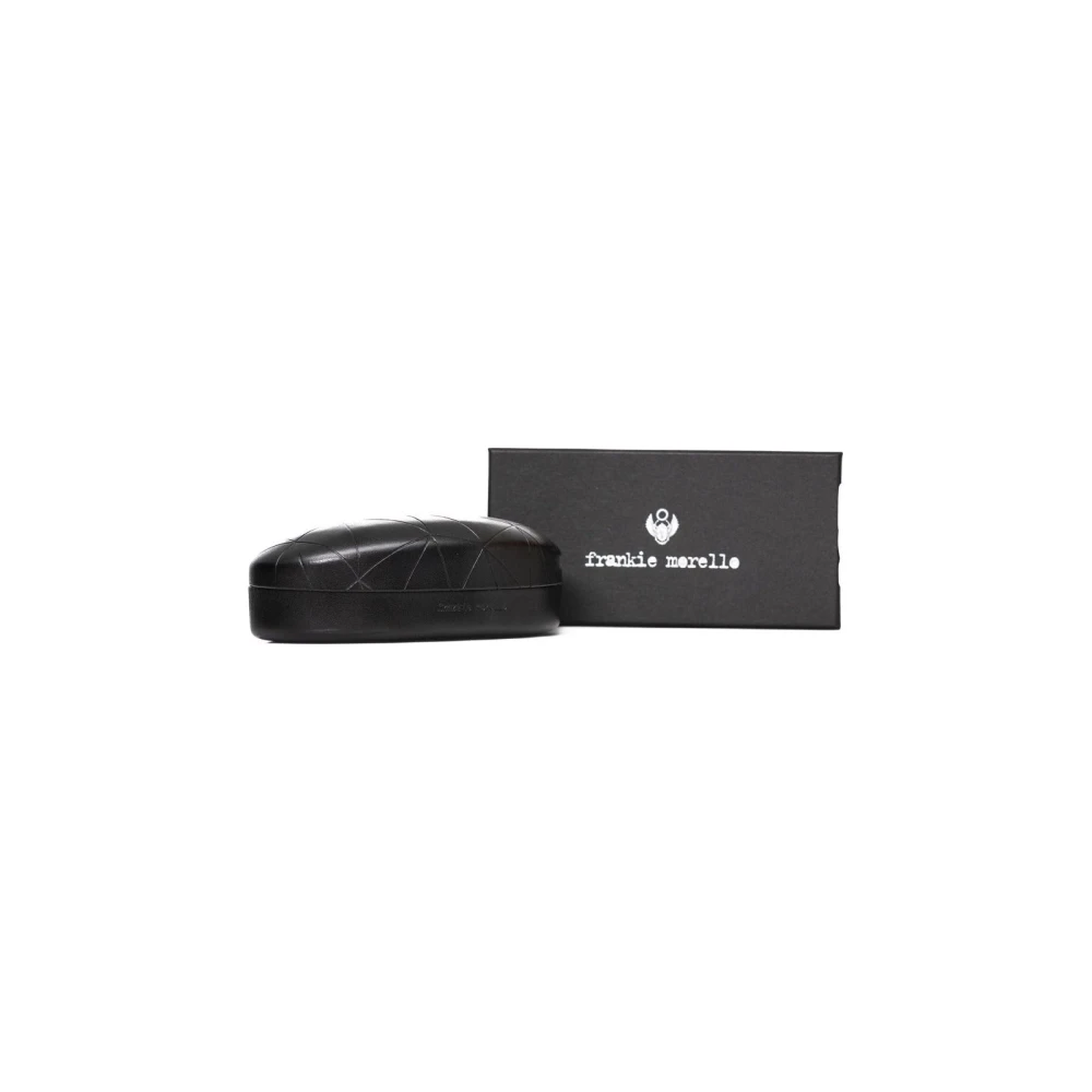 Frankie Morello Clubmaster Bril Elegant en Functioneel Black Heren