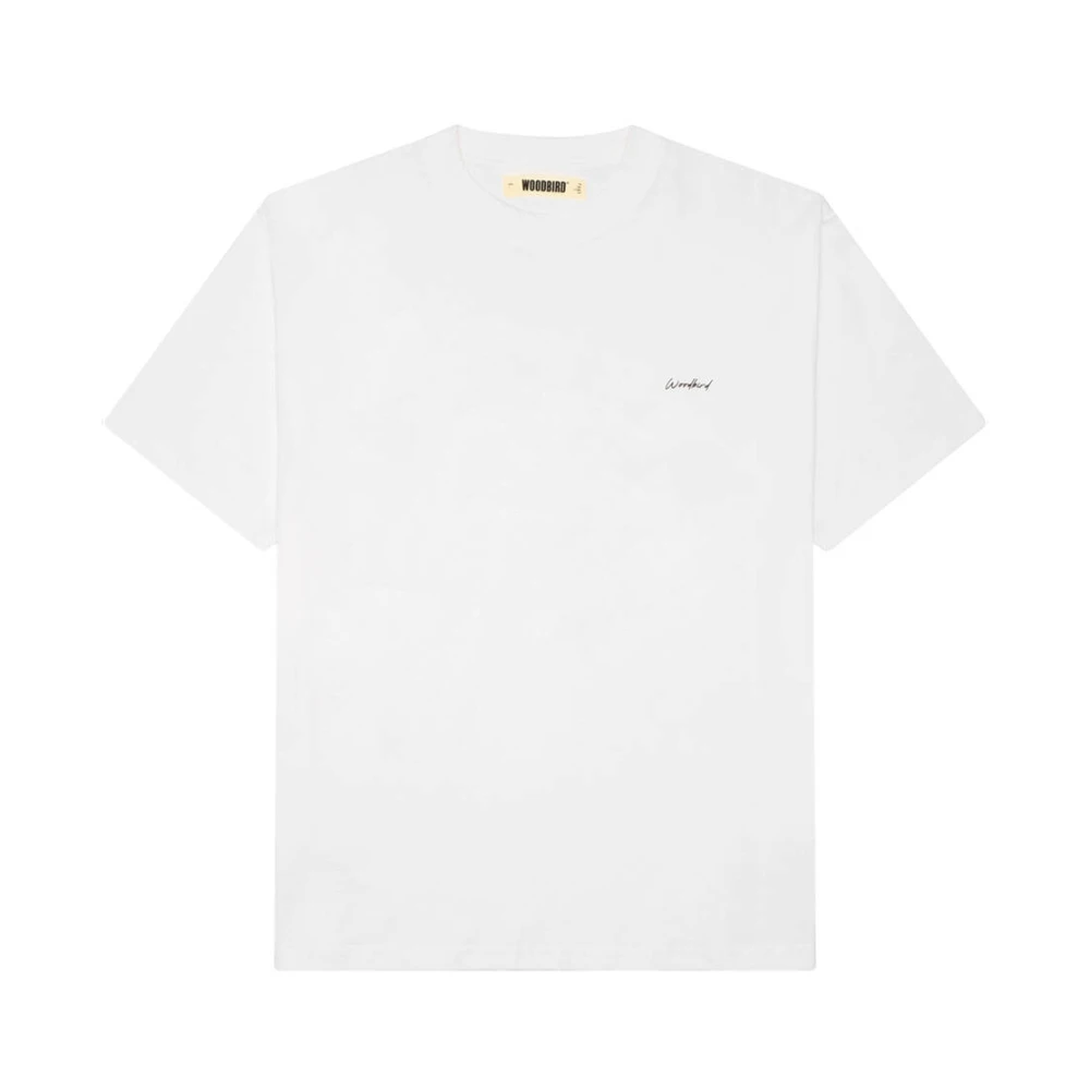 Woodbird Korte Mouw Tee 2516-415 Beige Heren