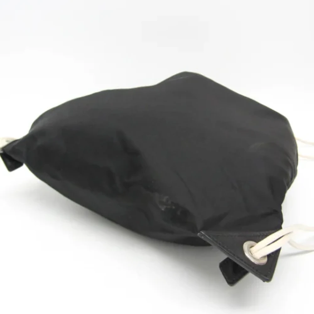 Prada Vintage Pre-owned Nylon shoulder-bags Black Dames
