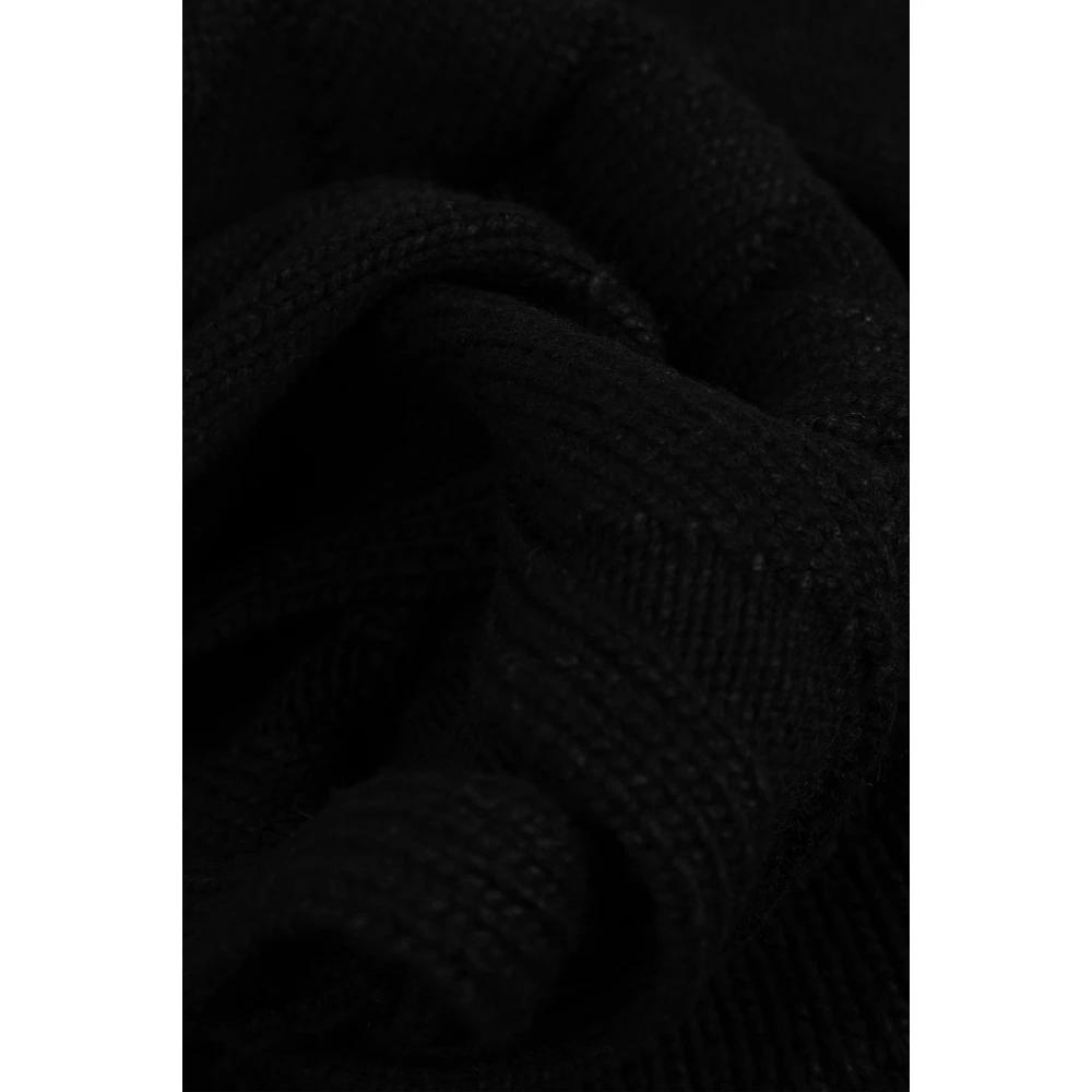 Balmain Sjaal met logopatch Black Heren