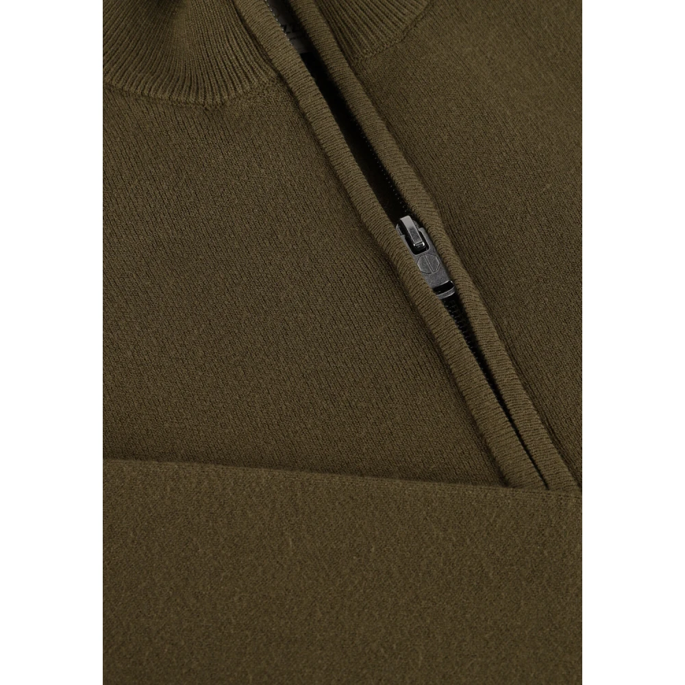 Dstrezzed Groene Half Zip Trui voor de herfst Green Heren
