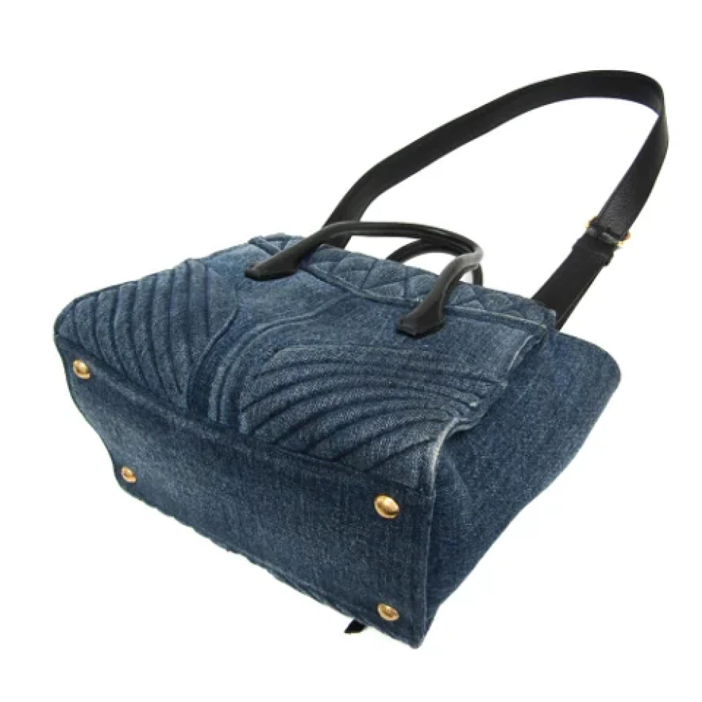 Miu Pre-owned Denim handbags Blue Dames
