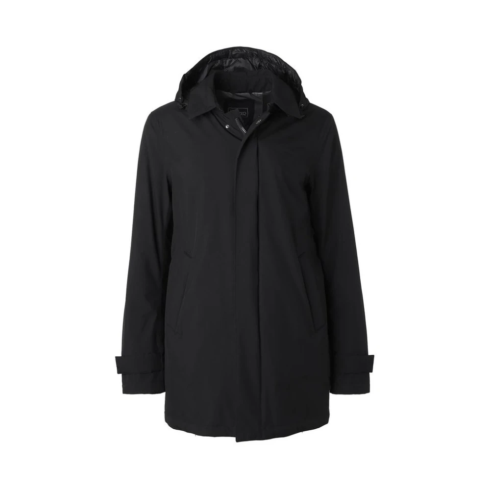 Herno 2-Layer Carcoat Black Heren