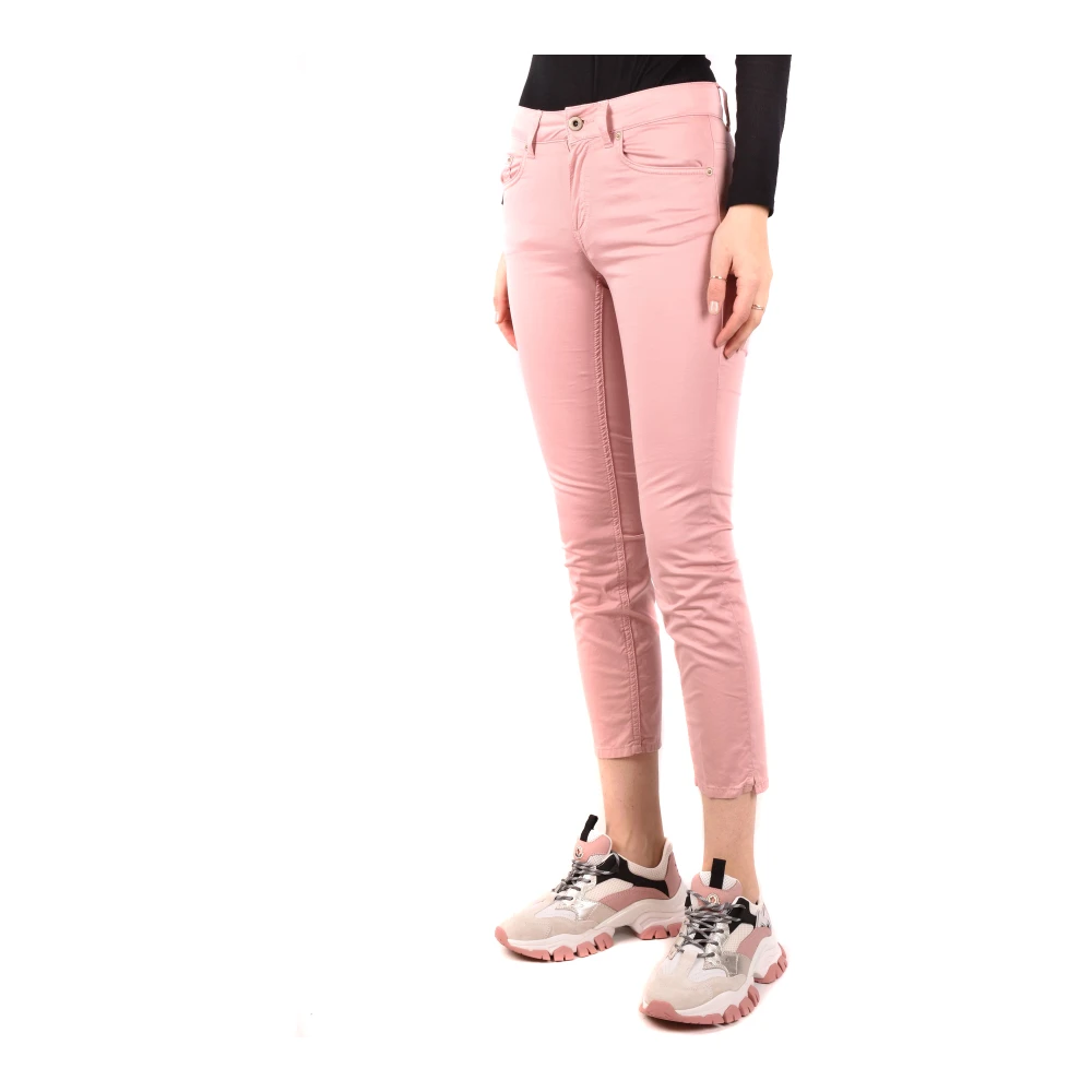 Dondup Trousers Pink Dames
