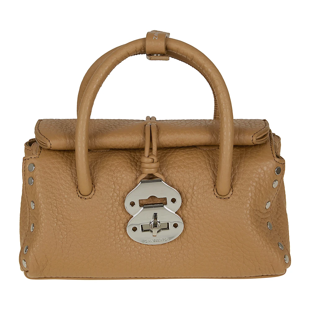 Zanellato Women's Brown Dotta Centauro Small Tote Bag - Handbags - One Size - Bags