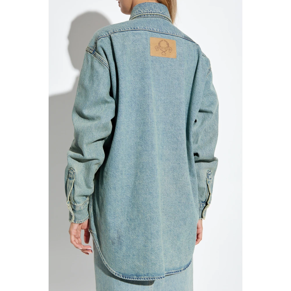 Moschino Denim overhemd Blue Dames