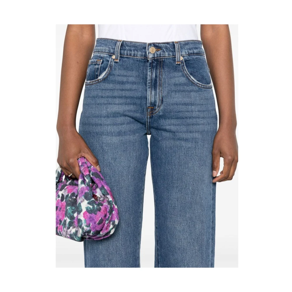 7 For All Mankind Jeans bootcut Blue Dames