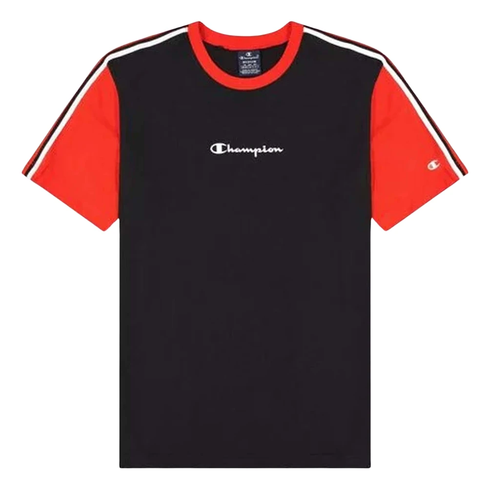 Champion T-shirt Black Heren