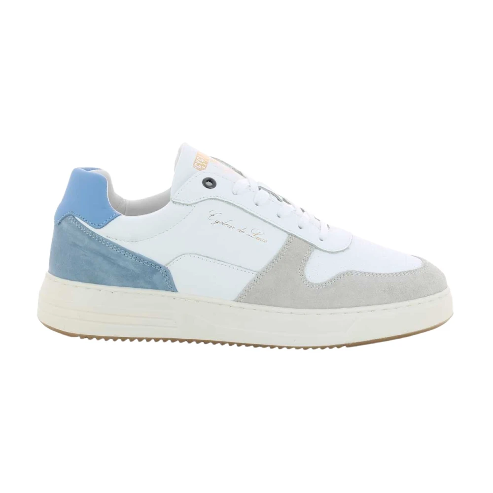 Cycleur de Luxe Cycleur de luxe Herenschoenen Lichtblauw Freewheel Z23 Heren Schoenen Wit