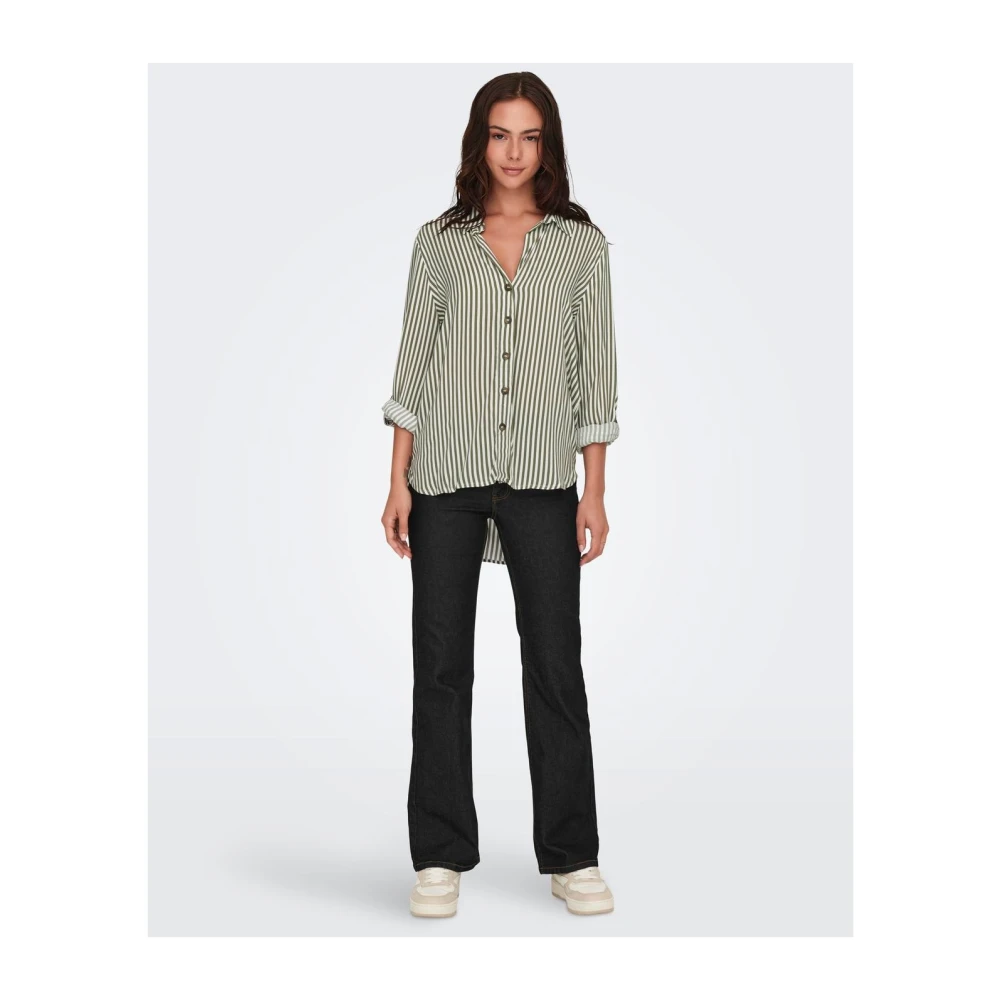 Jacqueline de Yong Lange Mouw Laurel Blouse Vrouwen Green Dames