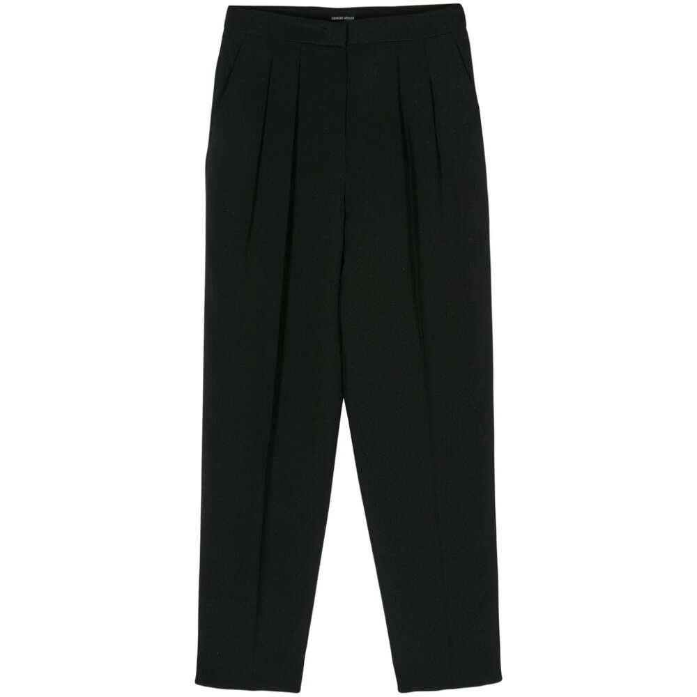 Trousers > Straight Trousers - - Giorgio Armani - Modalova