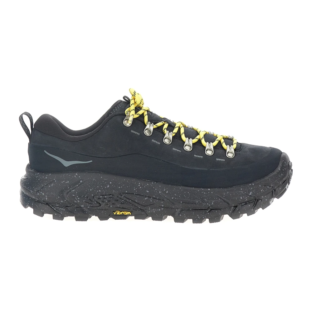 Hoka One One Black Outdoor Shoes, Male, 8 Uk, Tor Summit Trainers