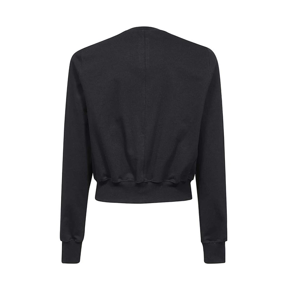 Rick Owens Geth Crewneck Sweat Black Heren