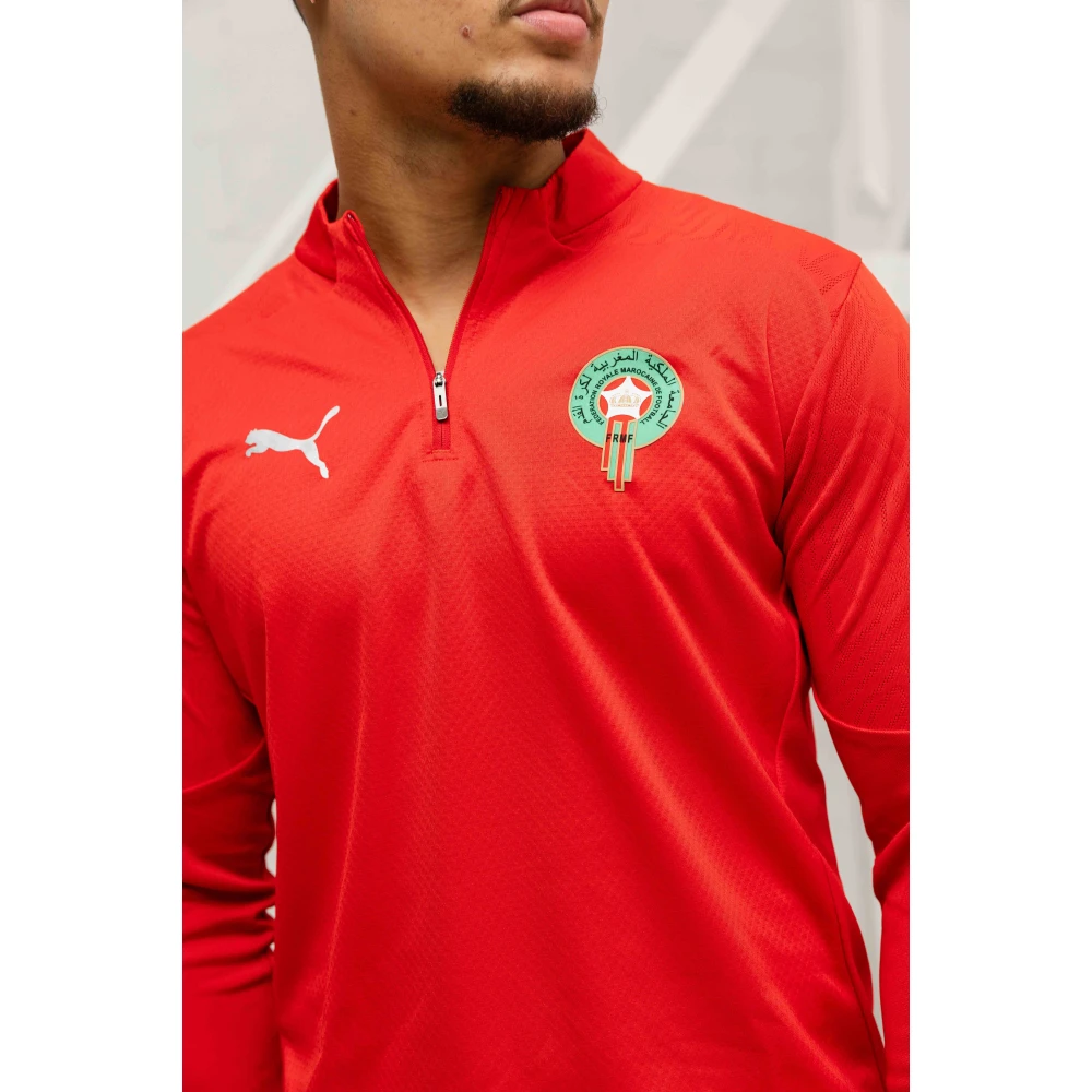 Puma Marokko Teamfinal Trainingspak Rood 2025 2026 Multicolor Heren