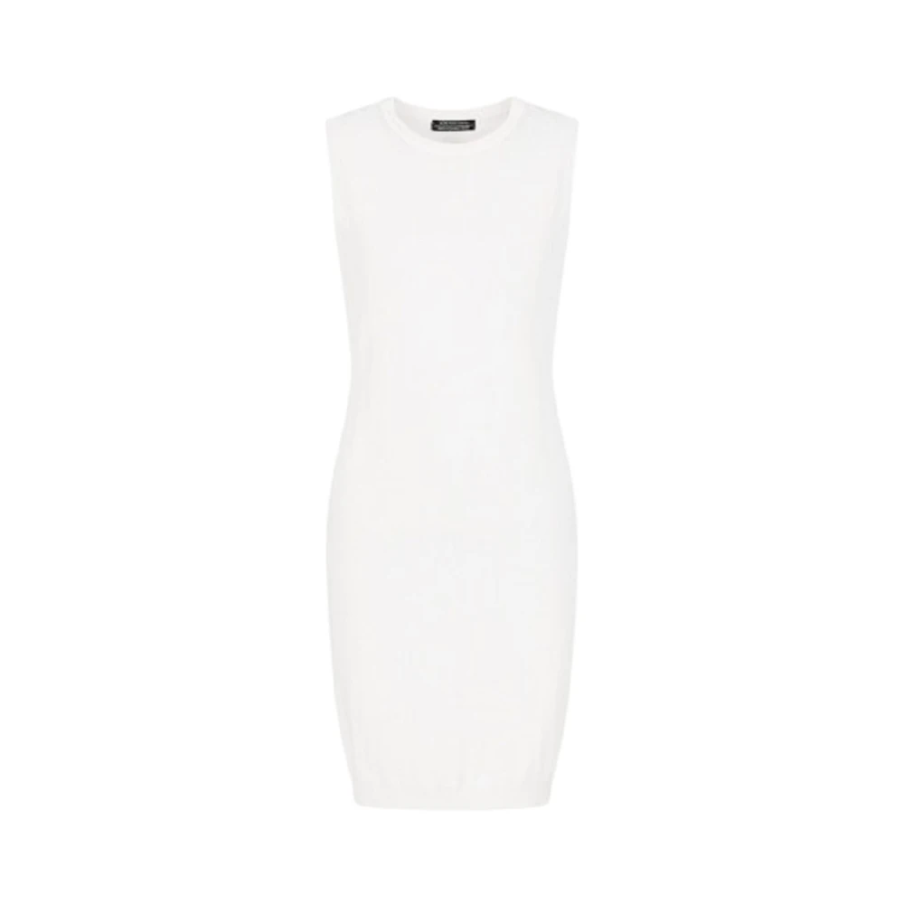 Armani Exchange Witte Jurk Dameskleding Elegant White Dames