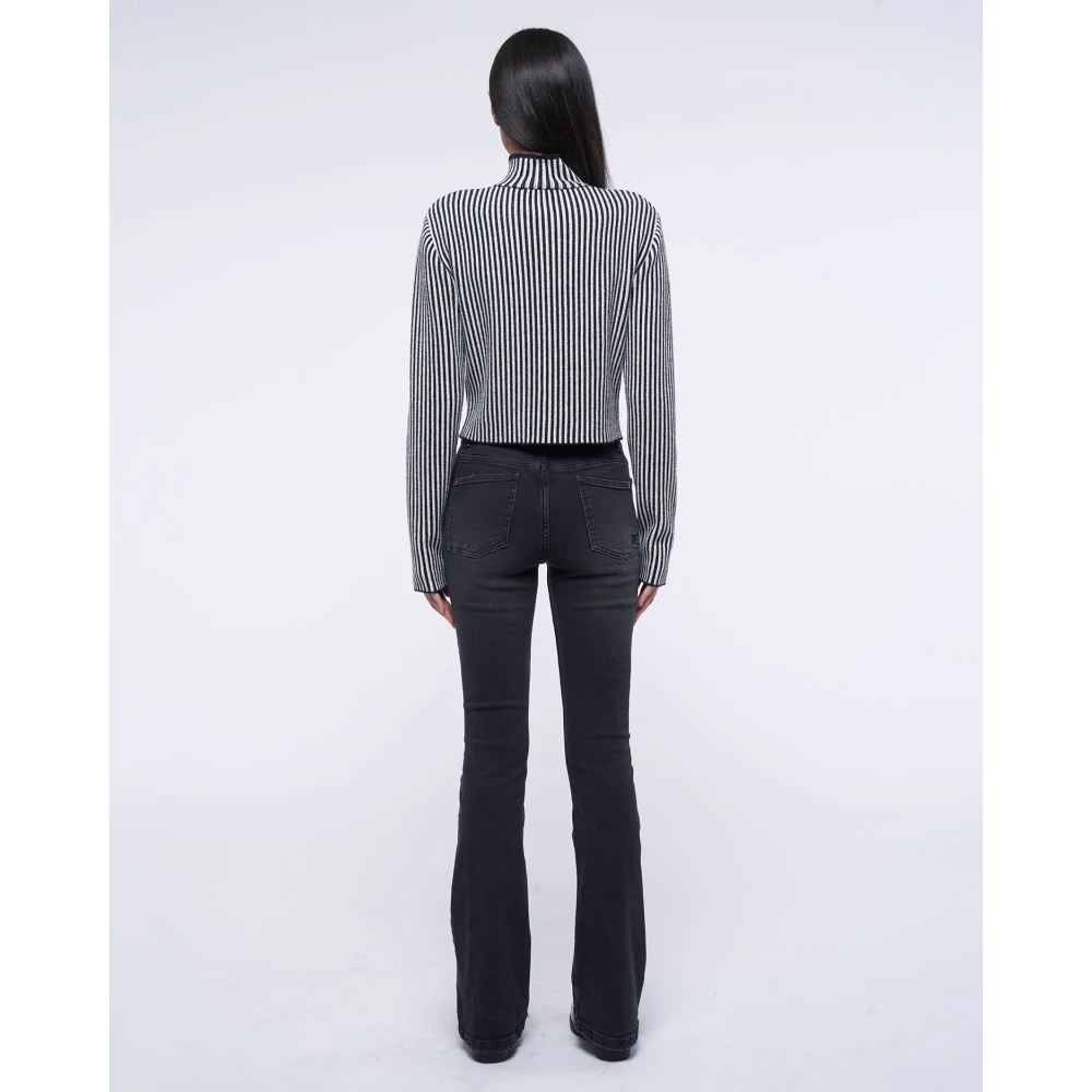 John Richmond Trui met rits Black Dames