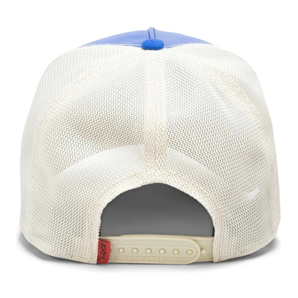 Goorin Bros Royal Cabra Moto Lamba Geitenpet Blue Heren