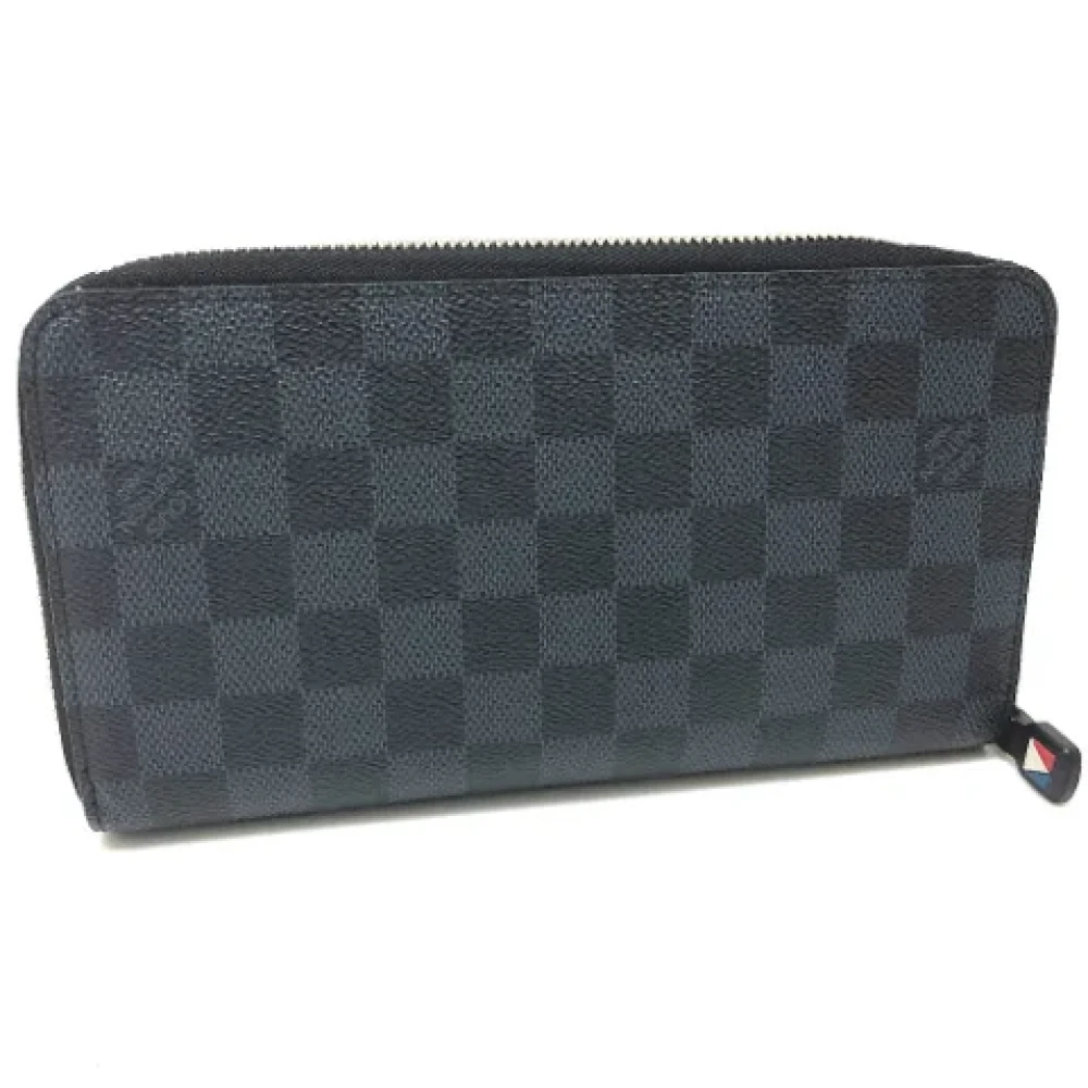 Louis Vuitton Vintage Pre-owned Leather wallets Black Dames