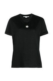 Czarne koszulki i pola dla kobiet AW23