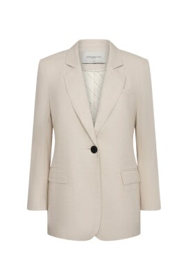 elegant-v-ringad-melange-blazer
