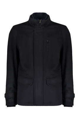 Elegant kappa med fickor