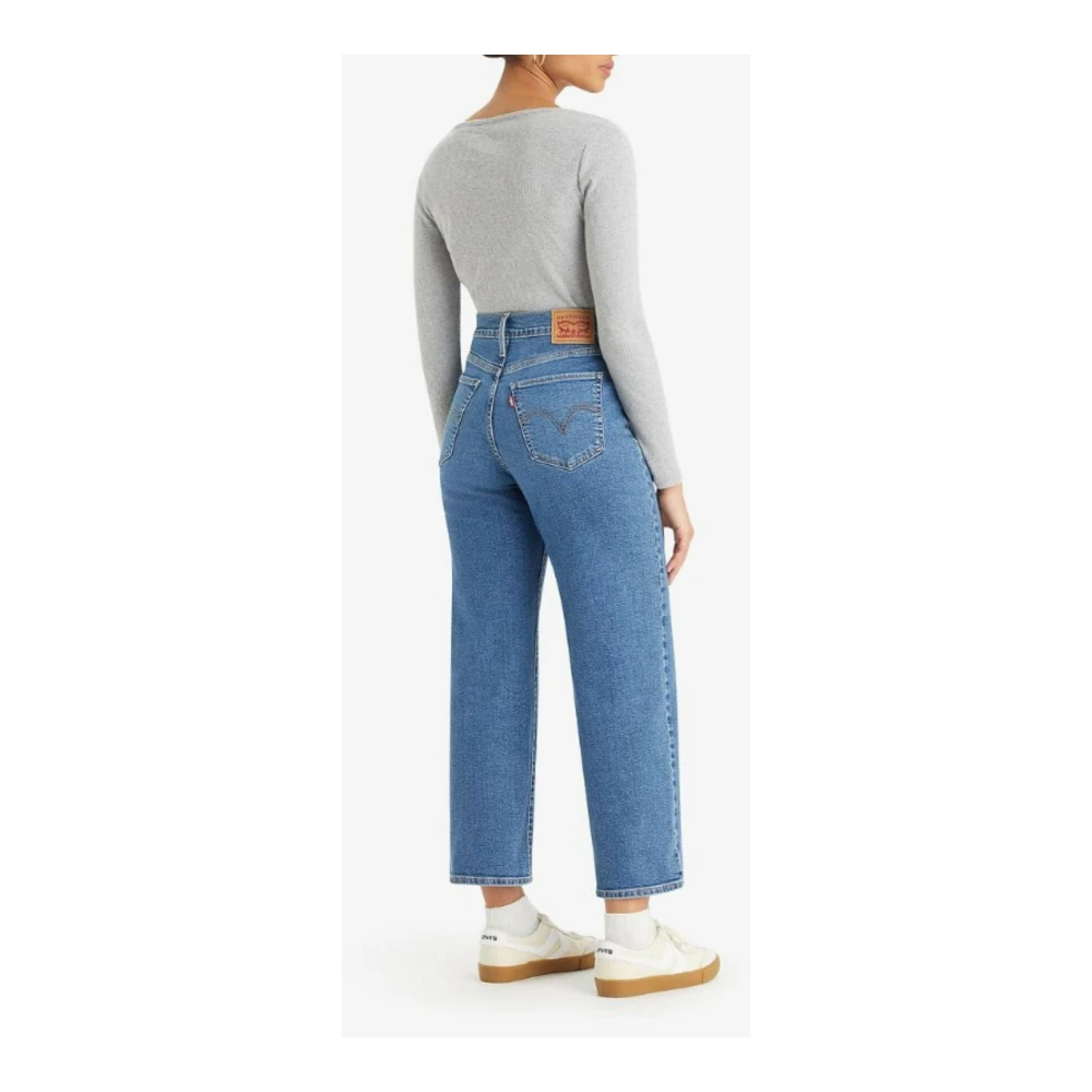 Levi's jeans Donna High-Rise Wide LEG Blue Dames