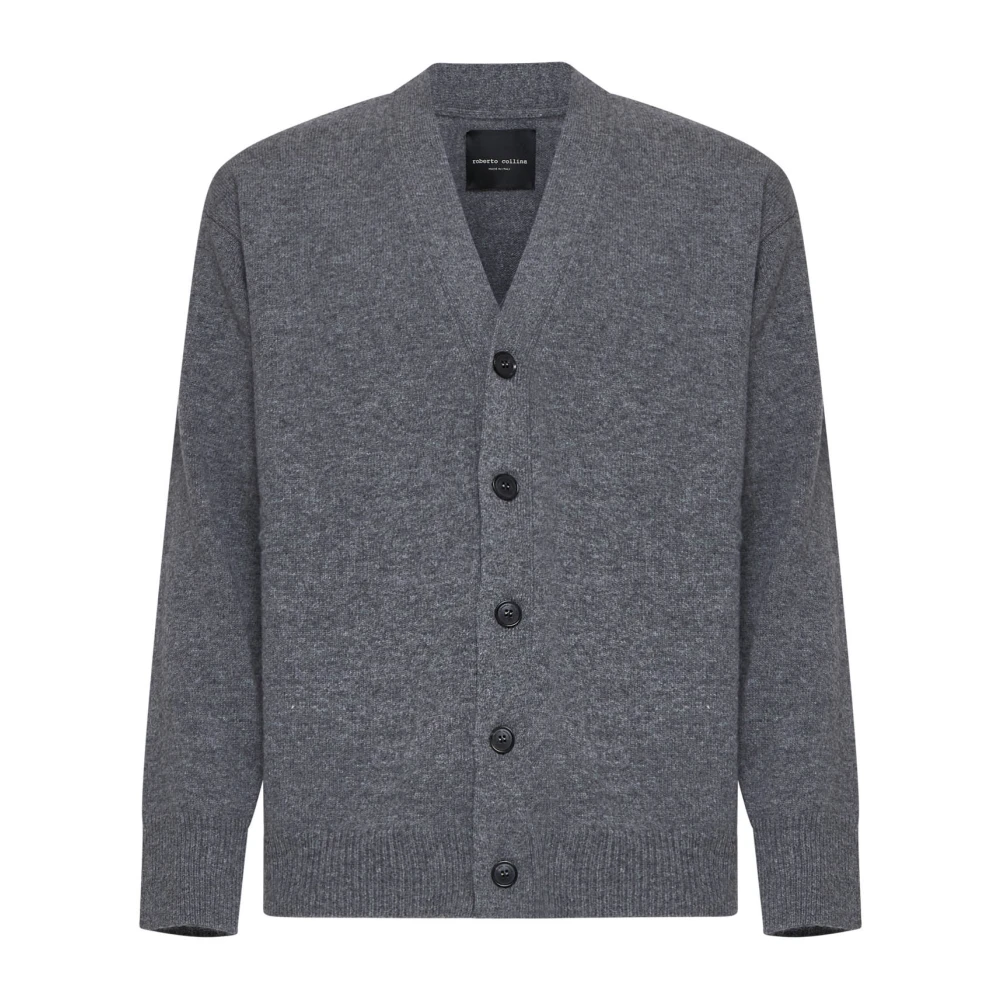 Roberto Collina Grijze Sweaters voor Mannen Gray Heren