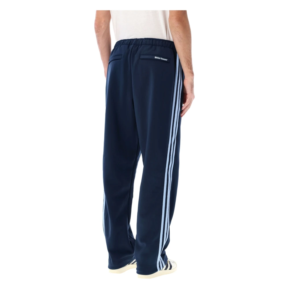 Adidas Navy Track Pants Aw24 Stijlvol Comfort Blue Heren