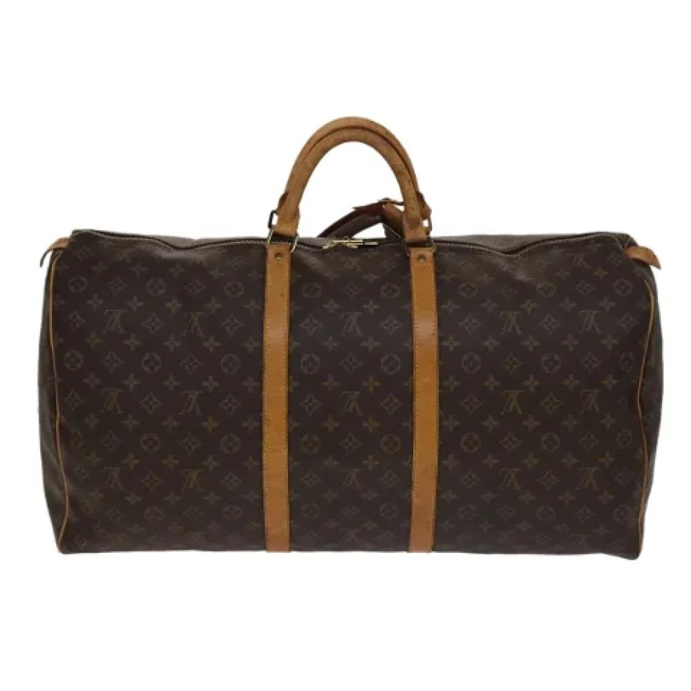 Louis Vuitton Vintage Pre-owned Canvas travel-bags Brown Dames