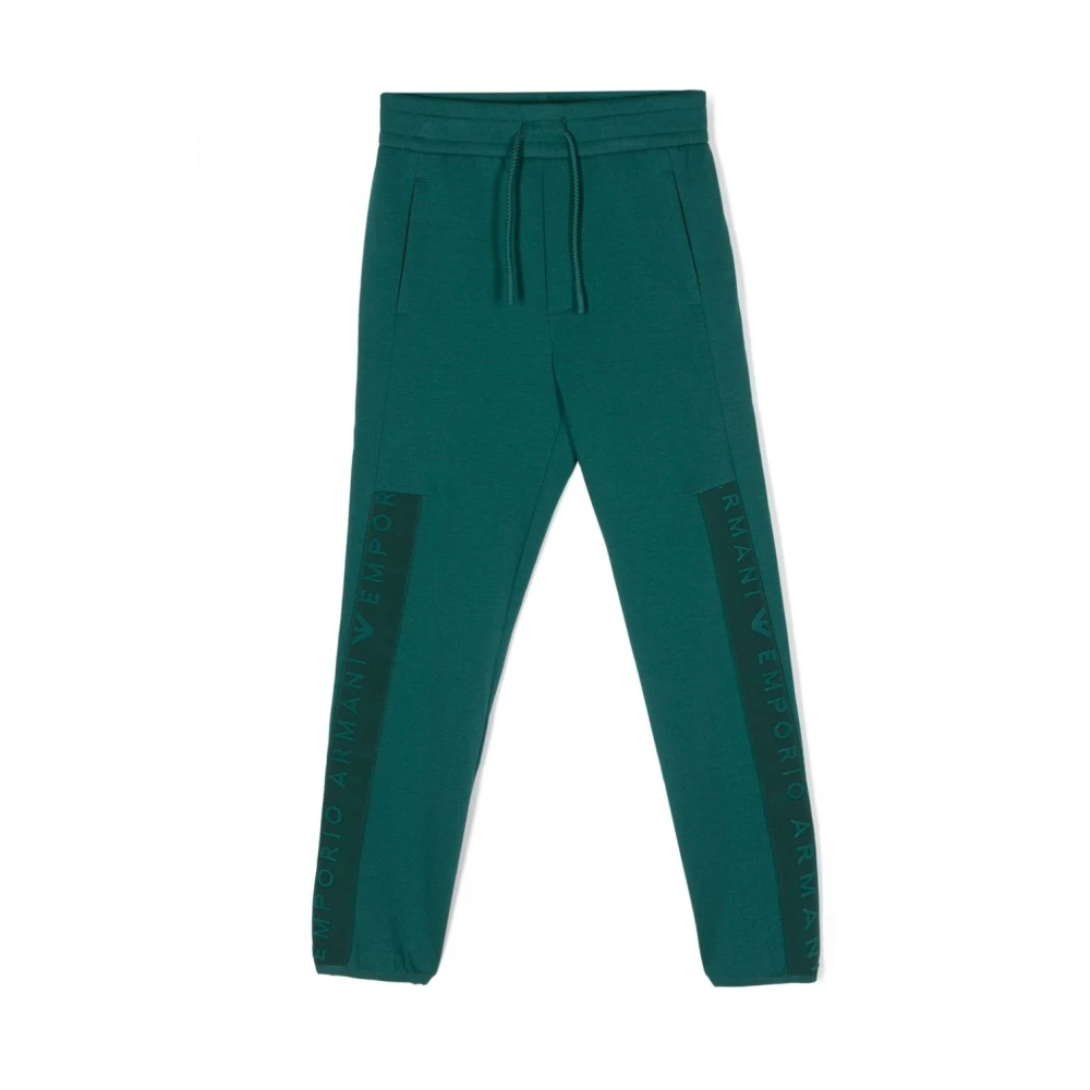 Emporio Armani Mannelijk Groente Stijlvolle Broek