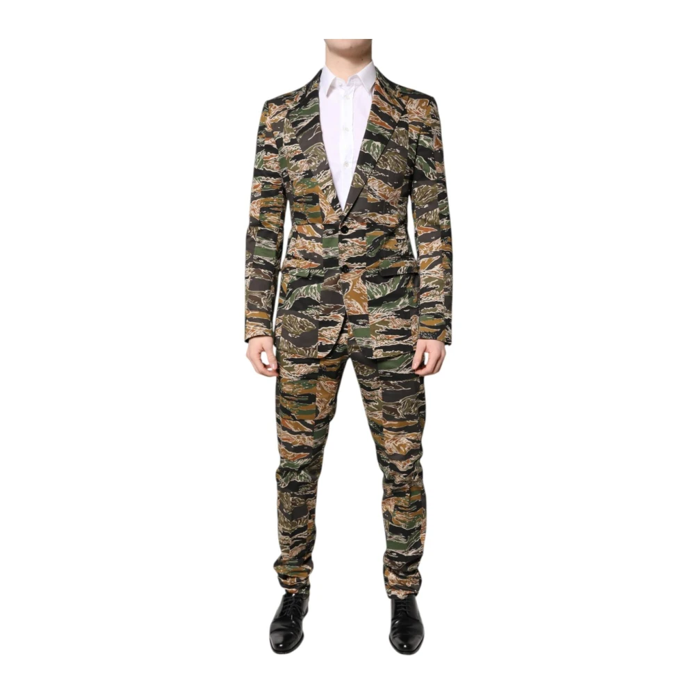 Suits > Suit Sets > Single Breasted Suits - - Dolce & Gabbana - Modalova