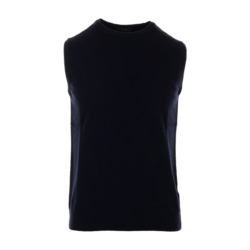 Daniele Fiesoli Blauwe Sweater Vest Blue Heren