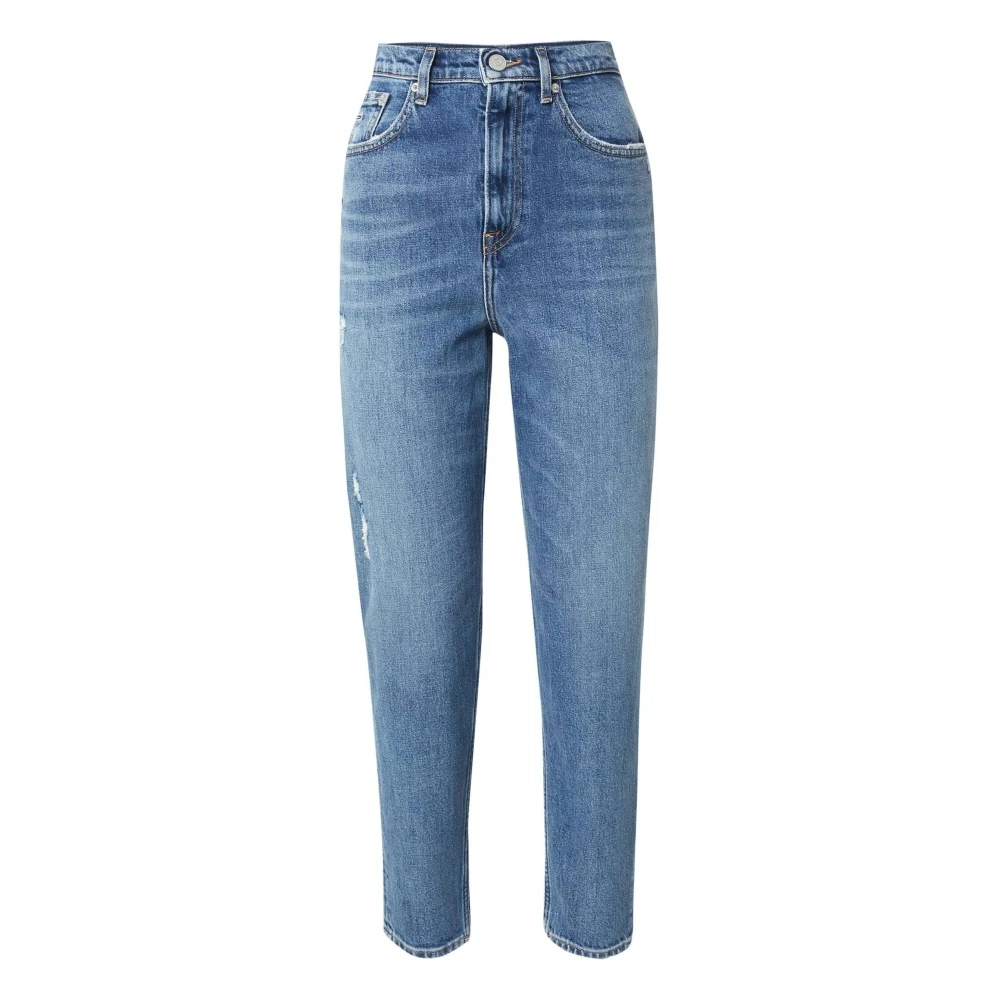 Tommy Jeans Mijn Jean Horloge Tapered Jeans Blue Dames