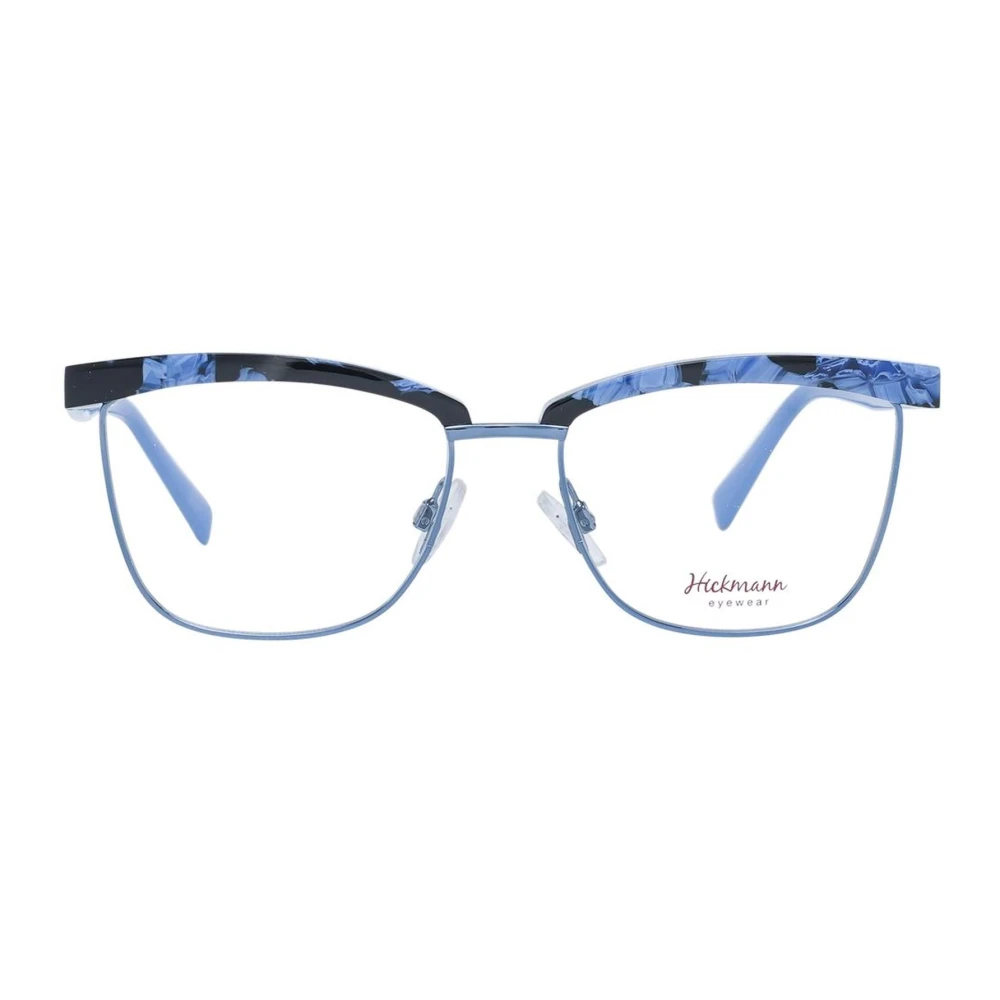 Ana Hickmann Blauwe Vierkante Volledige Rand Optische Monturen Blue Dames