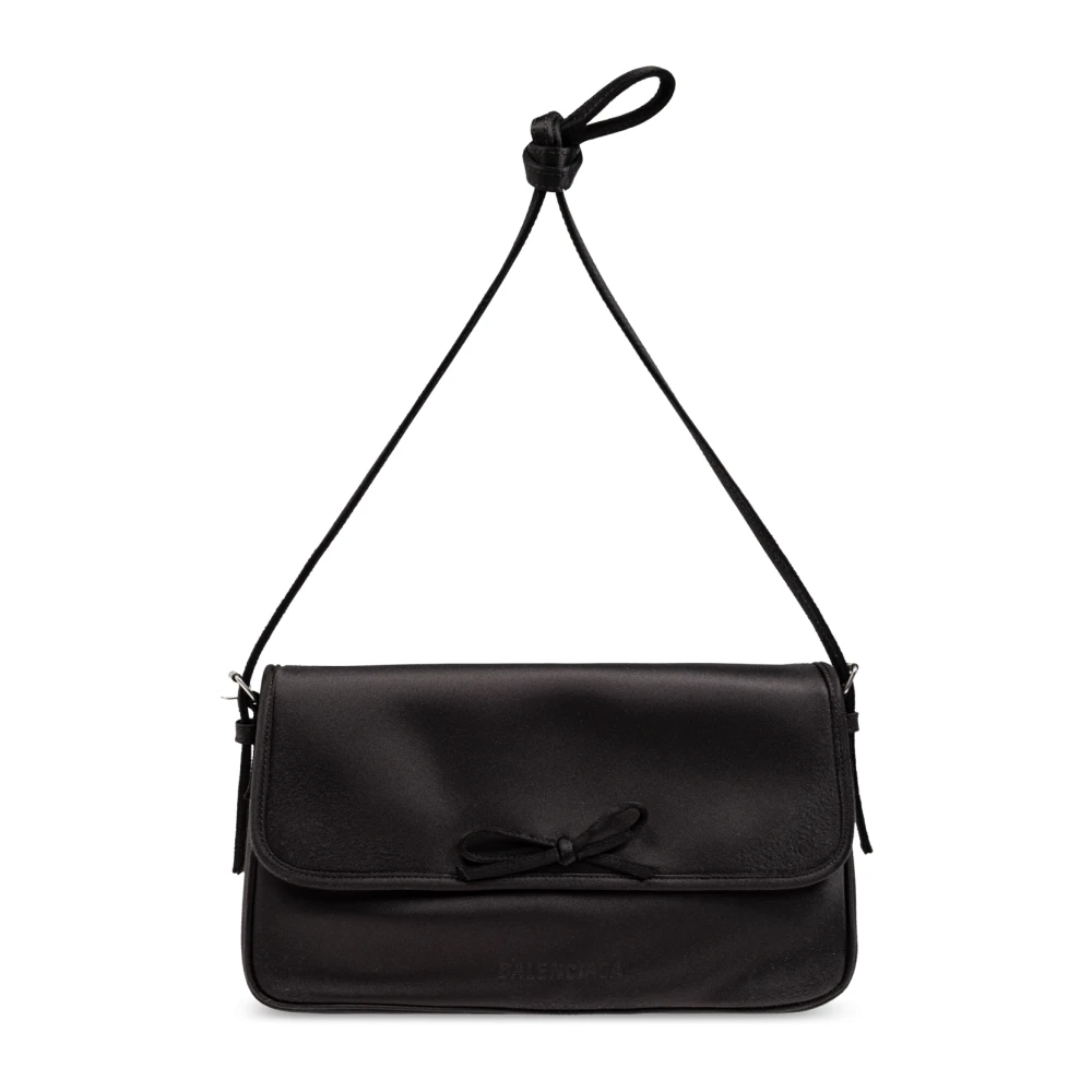 Balenciaga Schoudertas Leopolda Black Dames