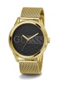 montre-guess-reputation-en-acier-inoxydable-noir-et-or