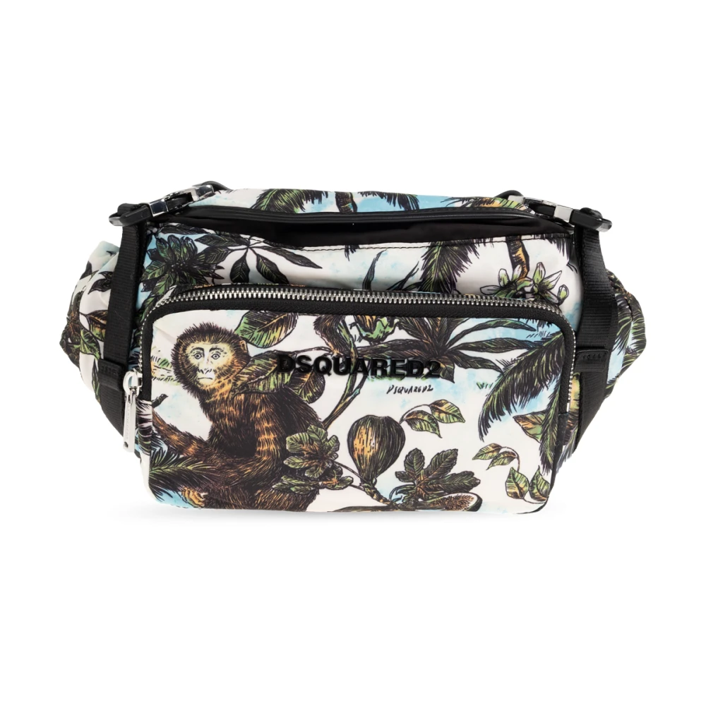 Dsquared2 Multicolor Bum Bags, Male, One Size, Belt Bag With Logo