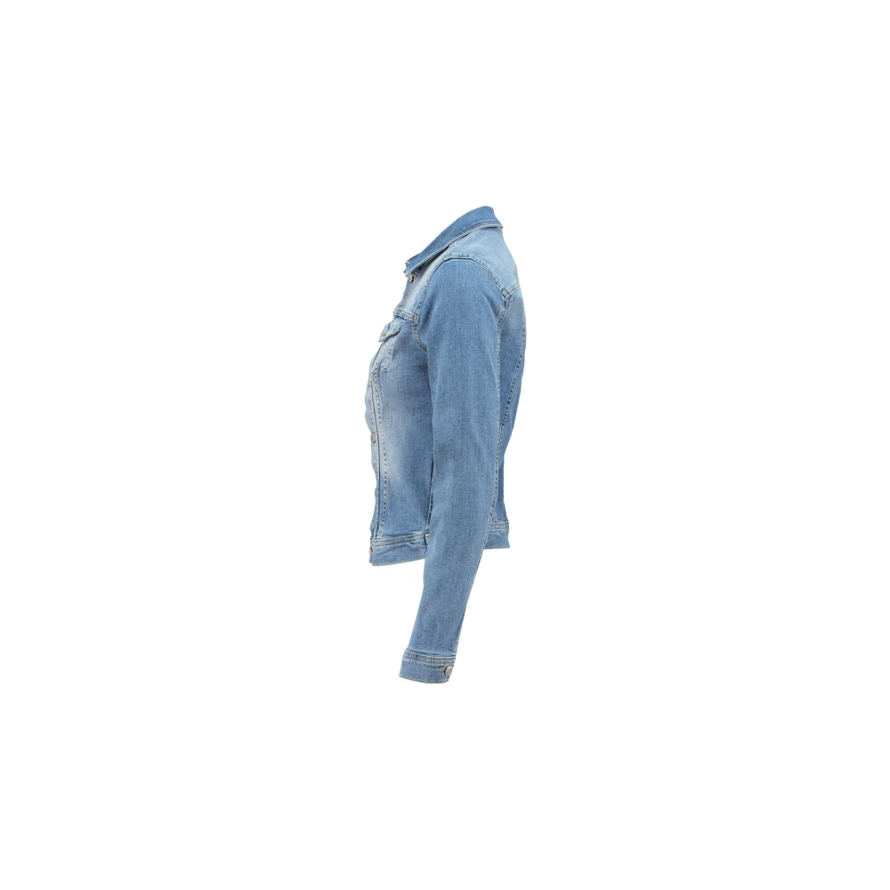 Soyaconcept Tijdloze Denim Jack in Middelblauw Blue Dames