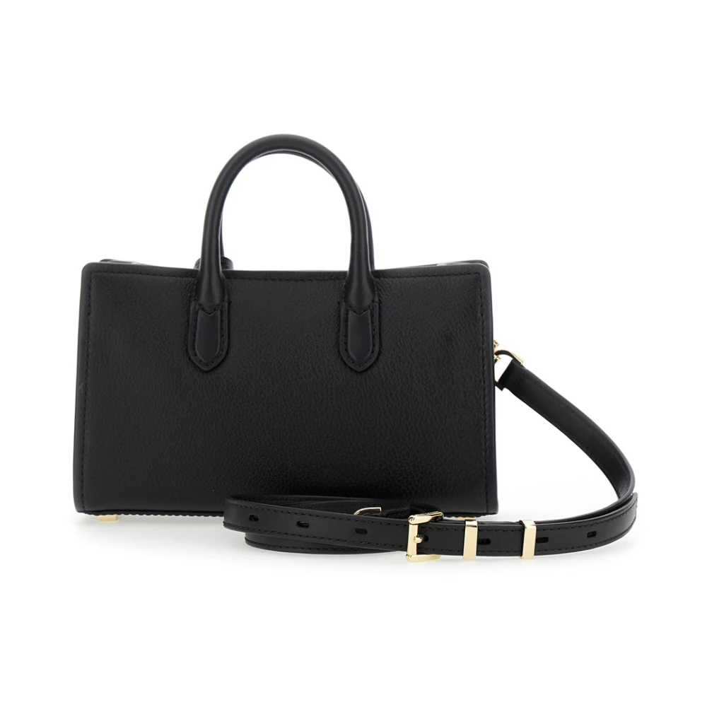 Michael Kors Zwarte Scarlett Handtas met Logodetail Black Dames