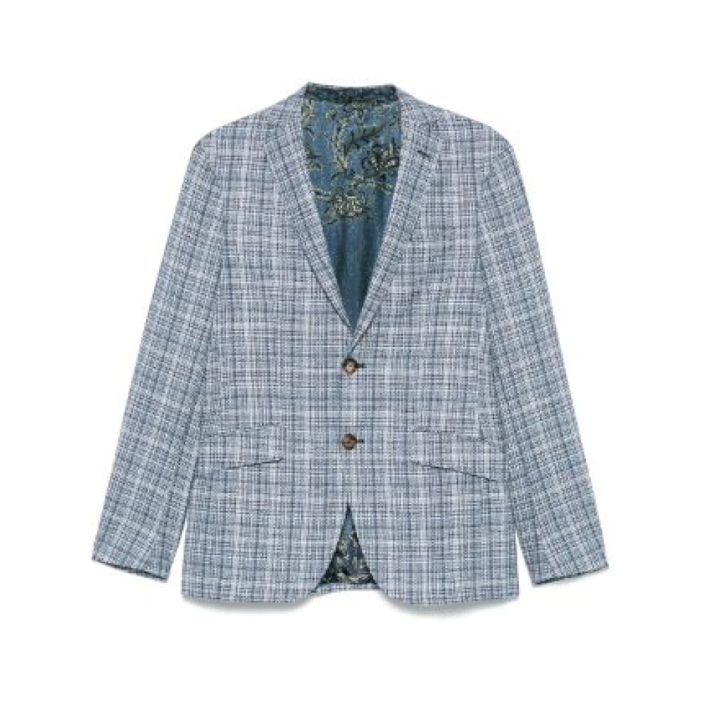 Etro - Jackets > Blazers - Blue - Etro - Modalova