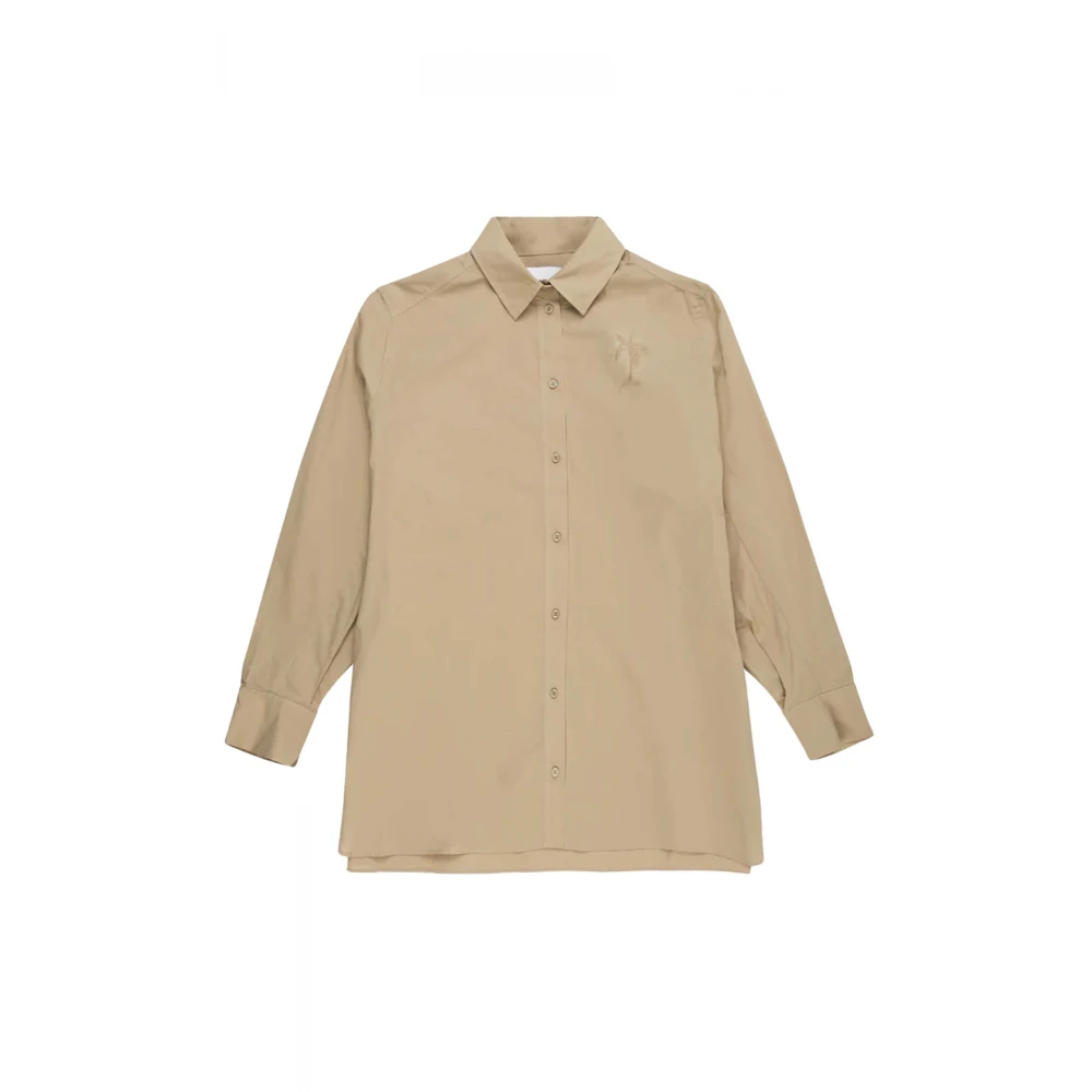 Munthe Tijdloze en stijlvolle blouse Model Gollia 232 1028 23233 Brown Dames