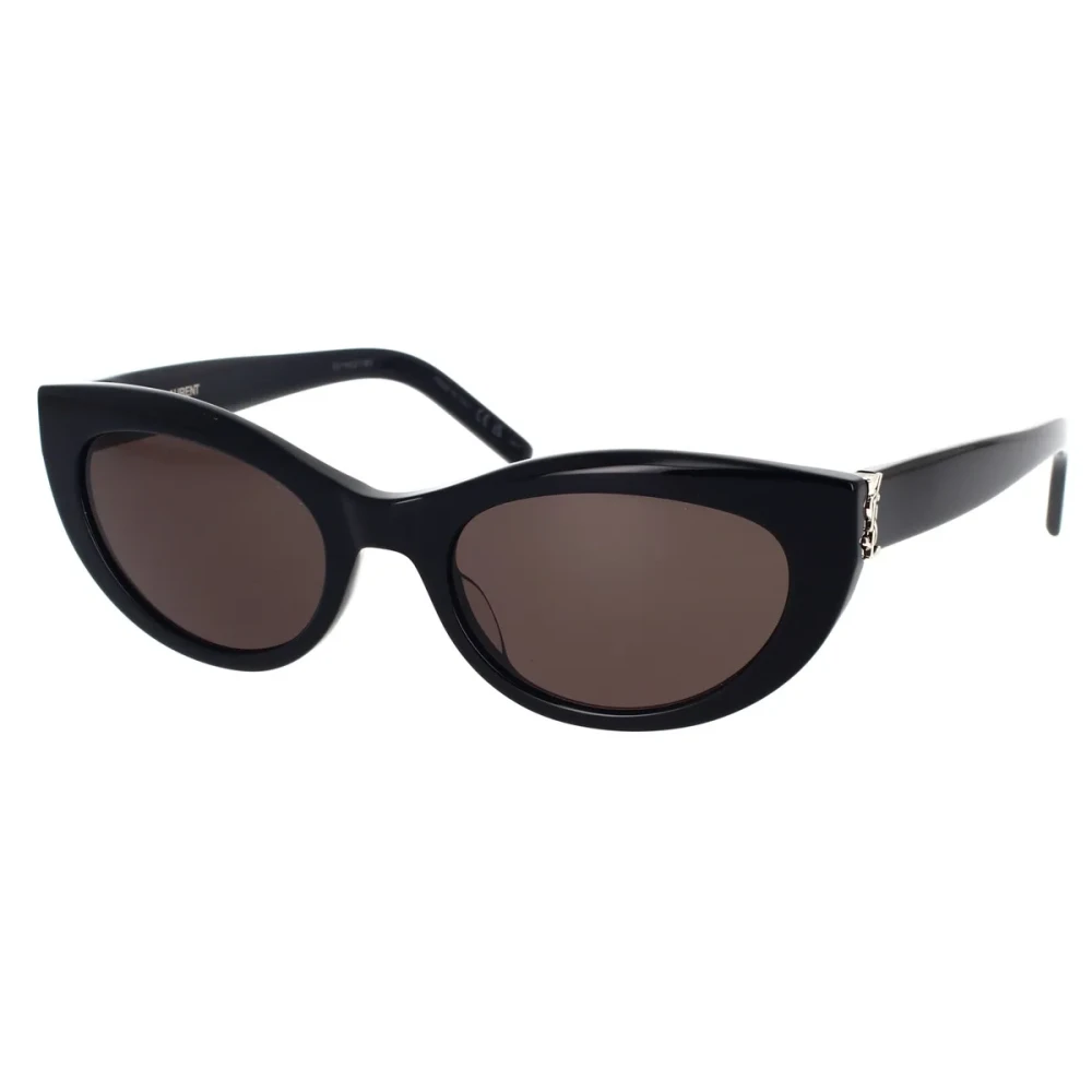 Saint Laurent Women's Black Sunglasses, 54 Mm, Trendy Cat-Eye Sunglasses