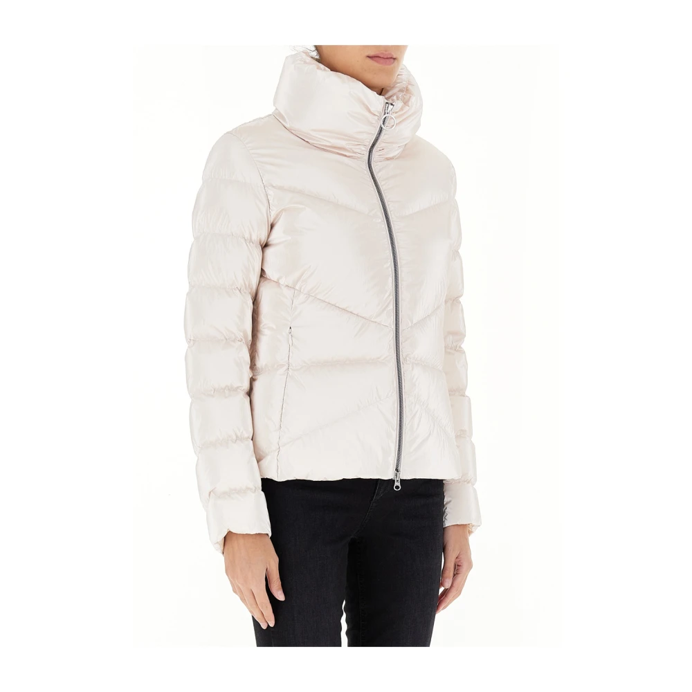 Colmar Beige Hoge Nek Pufferjas Beige Dames