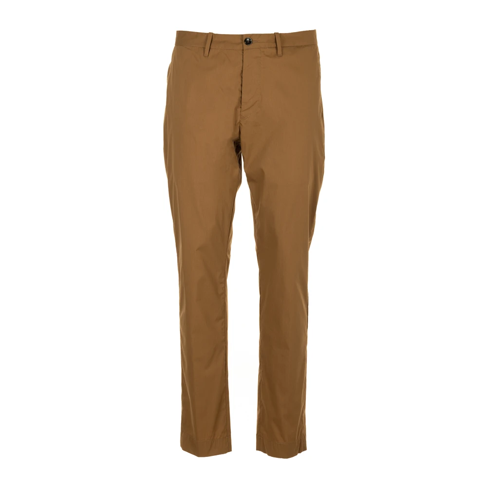 Nine In The Morning Bruine Chino Broek Slim Fit Brown Heren