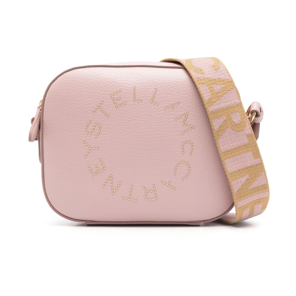 Stella Mccartney Mauve Crossbody Tas met Stoffen Band Pink Dames